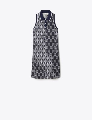  Tech Knit Polo Tank Dress