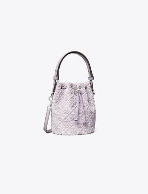 T Monogram Fil Coupé Mini Bucket Bag | Tory Burch