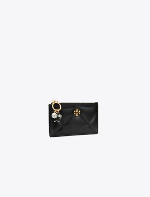  Kira Charm Diamond Quilt Zip Card Case