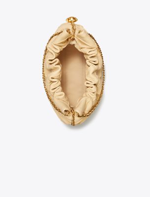 Tory Burch designer sandals Ines Multi-Strap Slide in CAMELLO angle