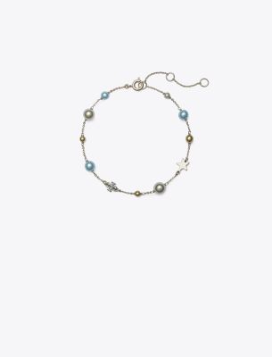  Delicate Moondance Pearl and Star Bracelet