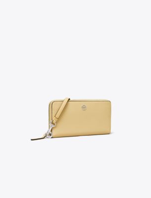  Robinson Pebbled Zip Continental Wallet