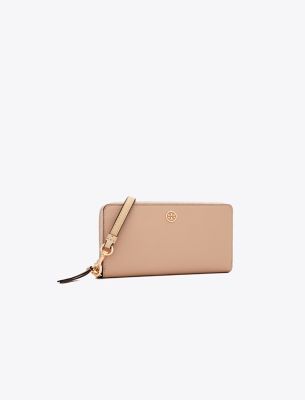  Robinson Pebbled Zip Continental Wallet