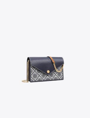  T Monogram Envelope Chain Wallet