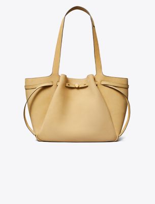 Tory Burch designer sandals Ines Multi-Strap Slide in CAMELLO angle