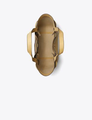 Tory Burch designer sandals Ines Multi-Strap Slide in CAMELLO angle