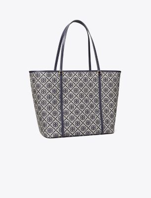  T Monogram Zip Tote