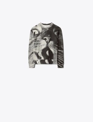 大柄猫★送料&関税込★シャツ★Tory Burch★CAT PRINTED T-SHIRT 大柄猫☆送料&関税込☆シャツ☆Tory Burch☆CAT PRINTED T-SHIRT