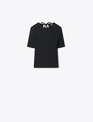  Ribbed Cotton Pullover