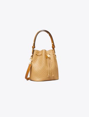  T Monogram Pebble Bucket Bag