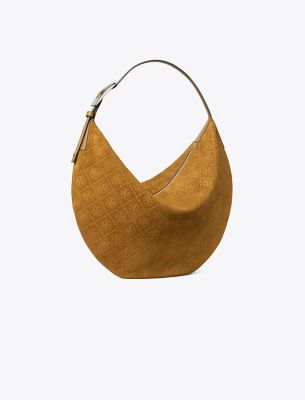  T Monogram Suede Balloon Bag
