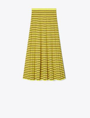  Striped Cotton Skirt