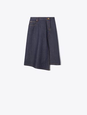  Cotton Denim Skirt