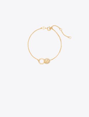  Icon Pavé Interlocking Chain Bracelet