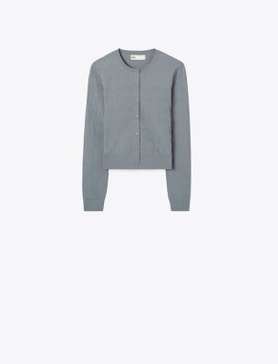  T Monogram Jacquard Cardigan