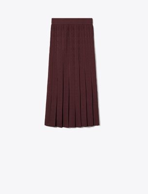  T Monogram Jacquard Skirt