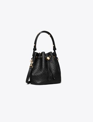  T Monogram Pebble Bucket Bag