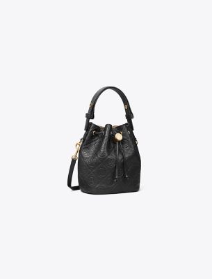  T Monogram Pebble Mini Bucket Bag