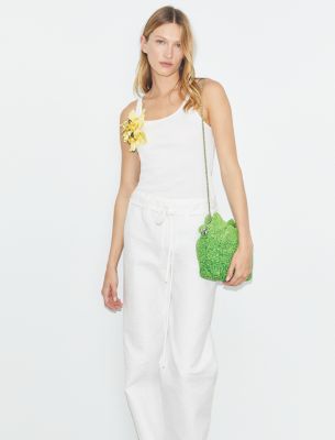 TB x BonBon Mini Fleming Embellished Hobo Bag