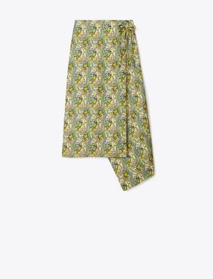  Silk Wrap Skirt