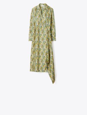  Silk Wrap Dress