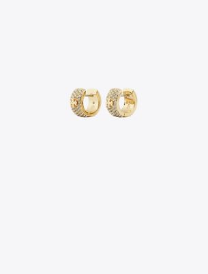  Icon Pavé Huggie Earrings
