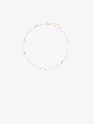  Delicate Moondance Pearl and Star Necklace