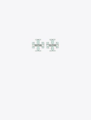  Small Icon Enamel Stud Earrings