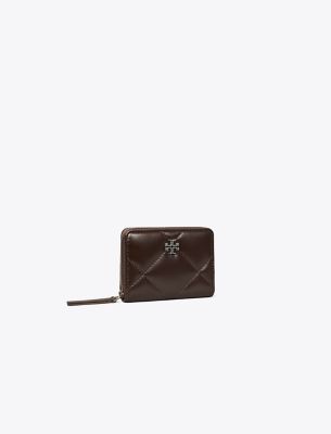  Kira Diamnd Quilt Pave Small Zip Wallet