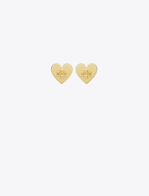  Forget Me Not Heart Stud Earrings