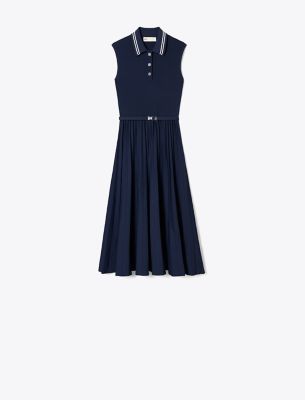  Pleated Viscose Dress