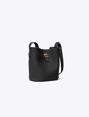  Medium Lock Slim Bucket Bag