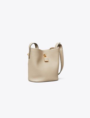  Medium Lock Slim Bucket Bag