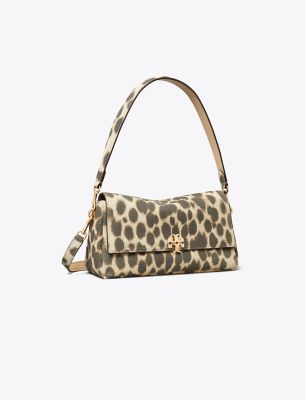  Charlie Quilted Suede Drawstring Shoulder Bag