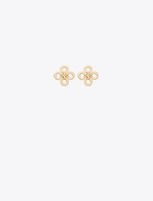  Forget Me Not Clover Stud Earring