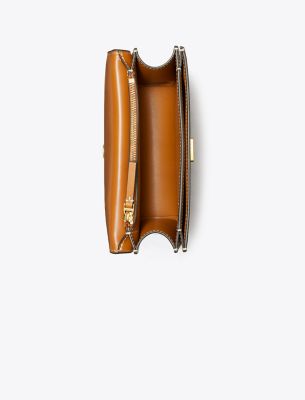 Tory Burch designer sandals Ines Multi-Strap Slide in CAMELLO angle