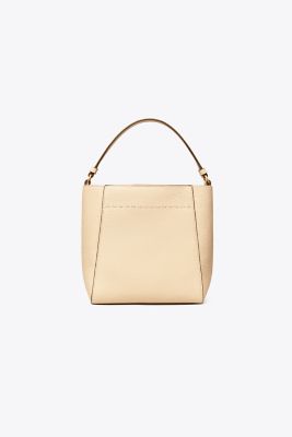 Tory Burch Mcgraw Small Bucket Bag - Brie