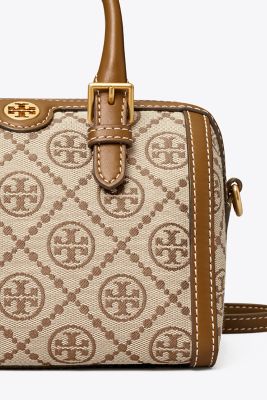 T Monogram Jacquard Mini Barrel