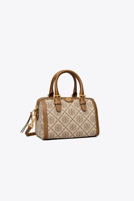 T Monogram Jacquard Mini Barrel