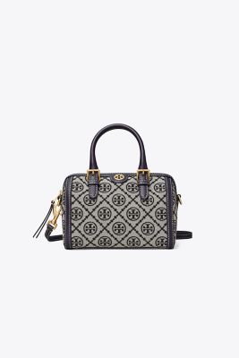 T Monogram Jacquard Mini Barrel