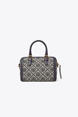 T Monogram Jacquard Mini Barrel