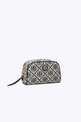  T Monogram Jacquard Mini Cosmetic Case