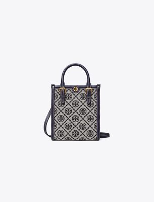 T Monogram Jacquard Mini Tote