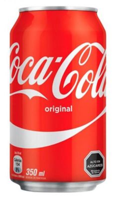 Pack 6 un. Bebida Coca Cola Sin Azúcar Lata 350 cc