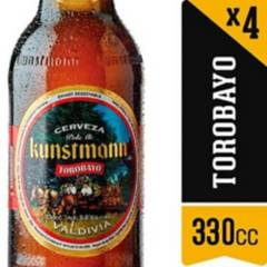 KUNSTMANN - Pack Cerveza Torobayo Botella - 4 UN X 330 CC