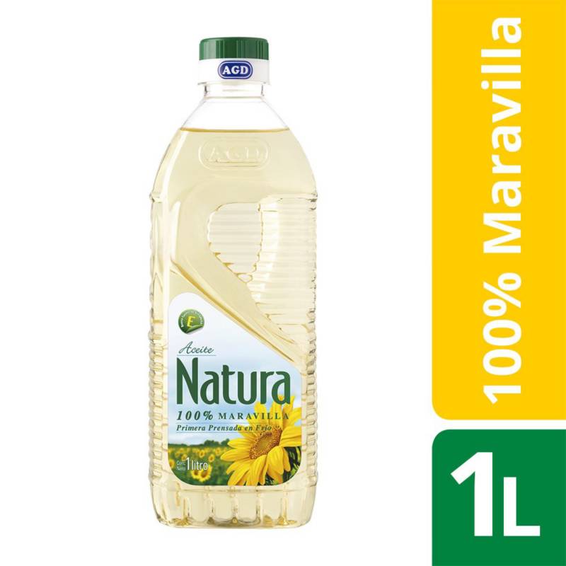 ACEITE MARAVILLA NATURA 1 LT. | Tottus Chile