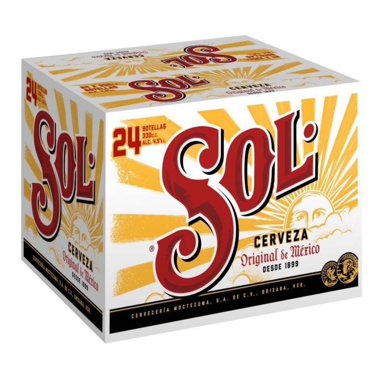 SOL - Pack Cerveza Lager 4,5° GL