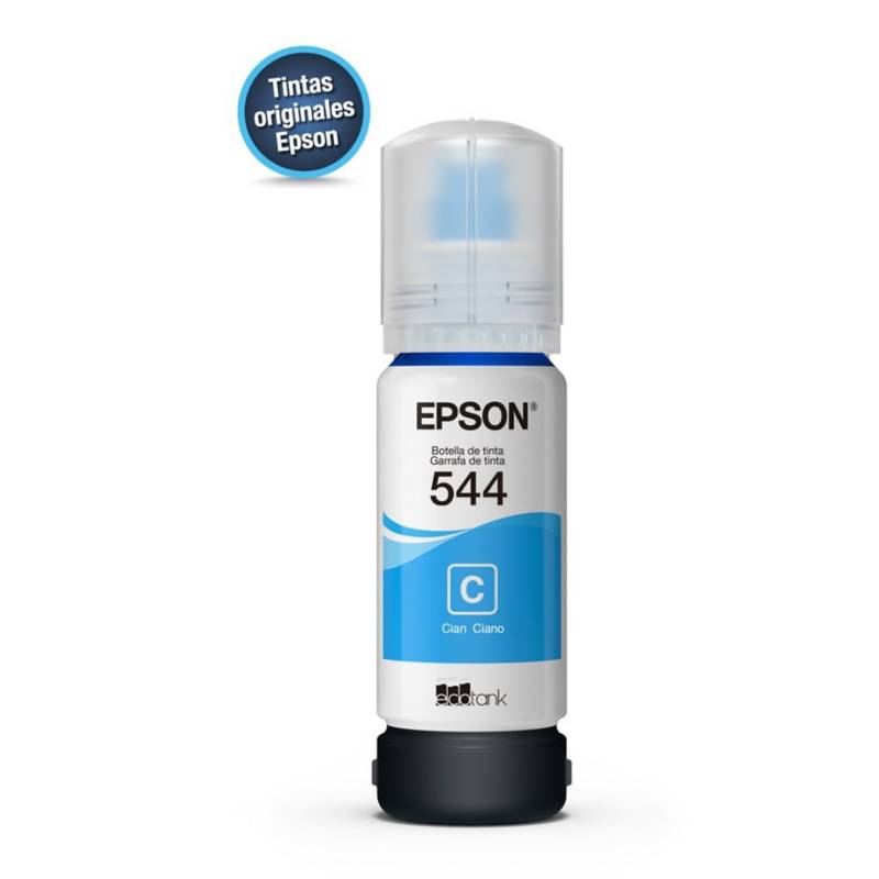 EPSON - Tinta T544 Dye Cyan Ink Bottle Epson