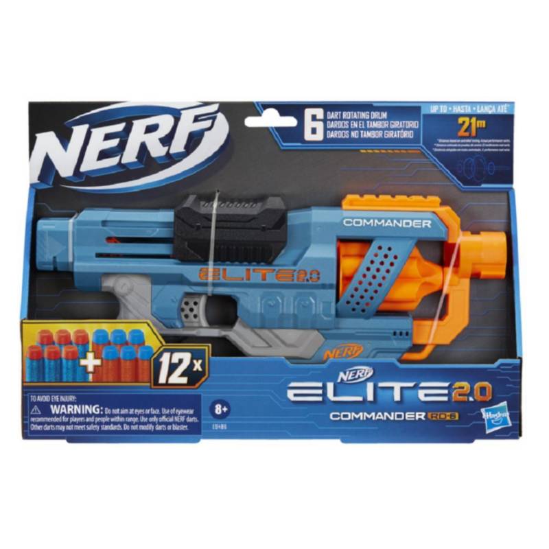 NERF - Lanzador Nerf Elite Commander 2.0 Rd-6