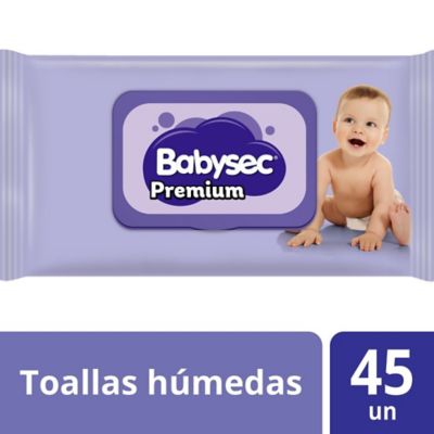 Pack Toallitas Húmedas Premium Babysec 3 X 45 Und - Supermercado Cugat